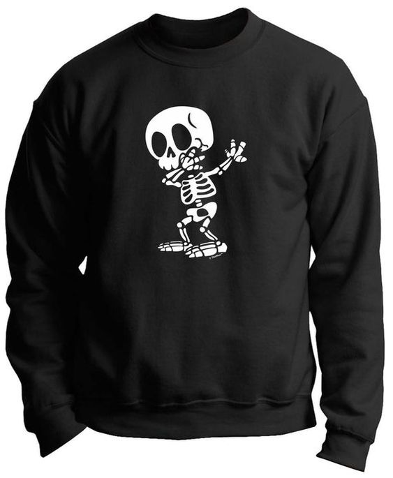 Dabbing Skeleton Sweatshirt FD3D