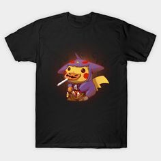 Electric Pikachu tshirt EL26D