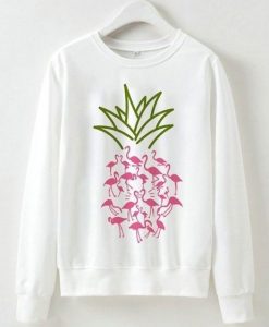Flamingo Pineapple Sweatshirt SR18D