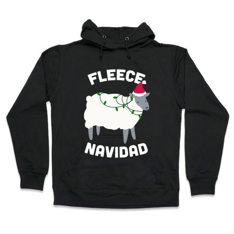 Fleece Navidad Hoodie EL6D