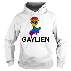 Gaylien Rainbow Hoodie EL6D