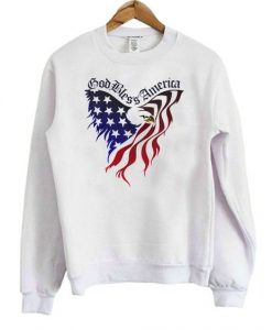 God Bless America Sweatshirt SR4D