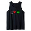 I Love Marijuana Tank Top SR18D