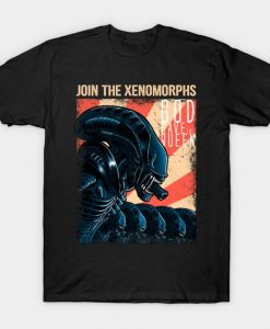Join The Xenomorphs T-Shirt VL23D