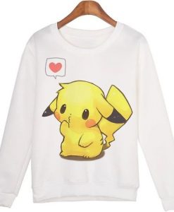 Love Pikachu Sweatshirt FD3D
