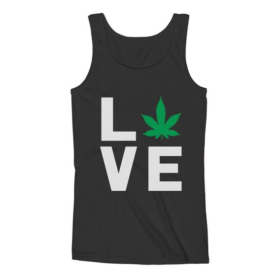Love Weed Tank Top SR18D