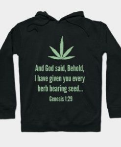 Marijuana God Hoodie SR18D