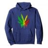 Marijuana Leaves Jamaica Hoodie SR18D