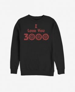 Marvel I Love You 3000 Sweatshirt FD3D