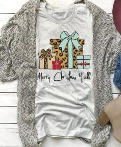 Merry Christmas Y'All T-Shirt AI9D