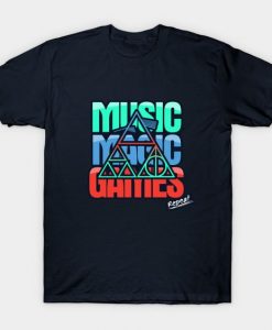 Music Games T Shirt SR24D