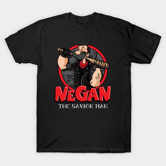 Negan The Savior Man T Shirt SR24D