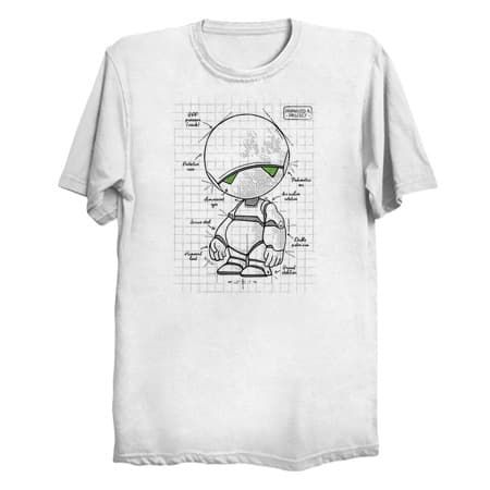 Paranoid Android Project T-Shirt PT27D