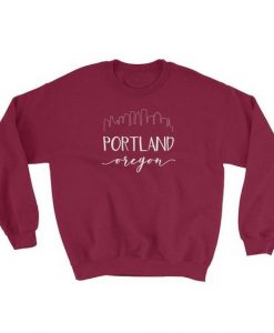 Portland Oregon Sweatshirt FD3D