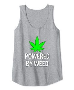 Powered By Weed Tank Top SR18D