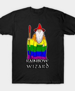 Rainbow Wizard T Shirt SR24D