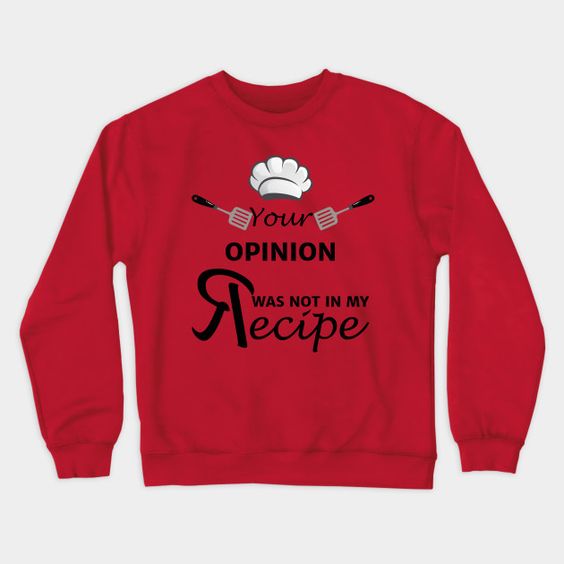 Recipe Sweatshirt SR2D