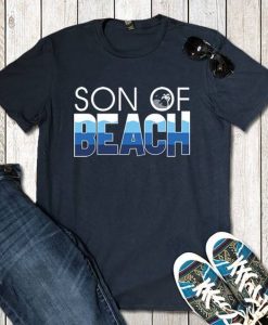 Retro Son of A Beach T Shirt SR7D