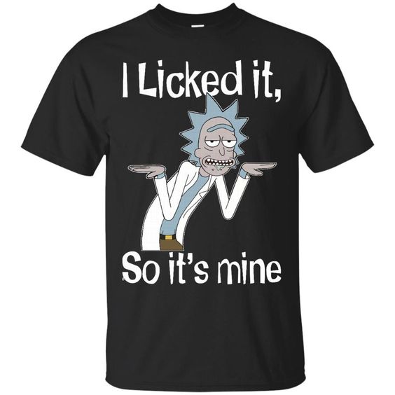 Rick And Morty Licked T Shirt SR7D