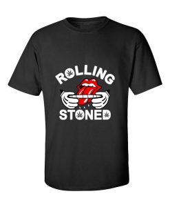 Rolling Stoned Marijuana T Shirt SR18D