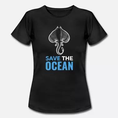 Save The Ocean T Shirt SR7D