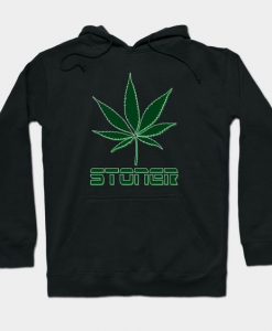 Stoner Pot Leaf Hoodie SR18D