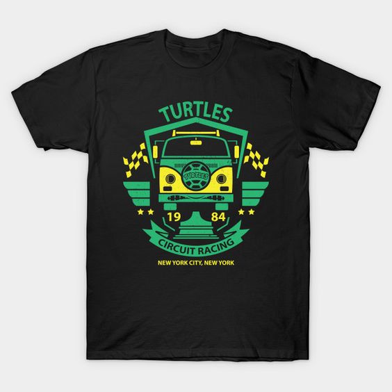 Turtles Circuit Racing T Shirt SR24D