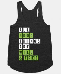 Wild and Free Tank Top SR18D