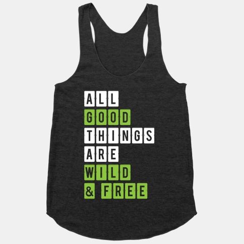 Wild and Free Tank Top SR18D