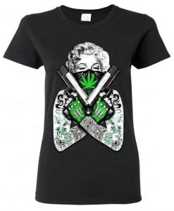 Wood Girl Marijuana T Shirt SR18D