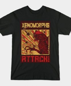 XENOMORPHS ATTACK T-Shirt VL23D