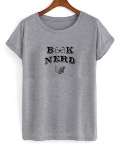 book nerd t-shirt Fd3D