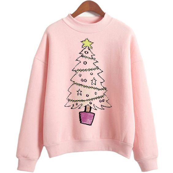 christmas tree holiday Sweatshirt FD3D
