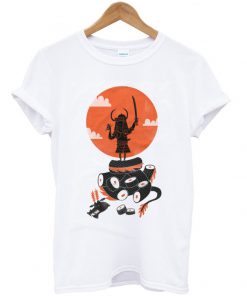 samurai sushi t-shirt FD3D