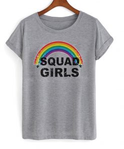 squad girls rainbow t-shirt FD3D