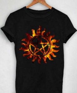 supernatural fire Tshirt EL6D