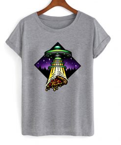 ufo pizza t-shirt Fd3D