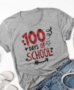 100 Days of School shirt FD17J0