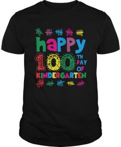 100th Day Of Kindergarten tshirt FD17J0