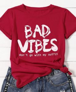 Bad Vibes T Shirt SR11J0