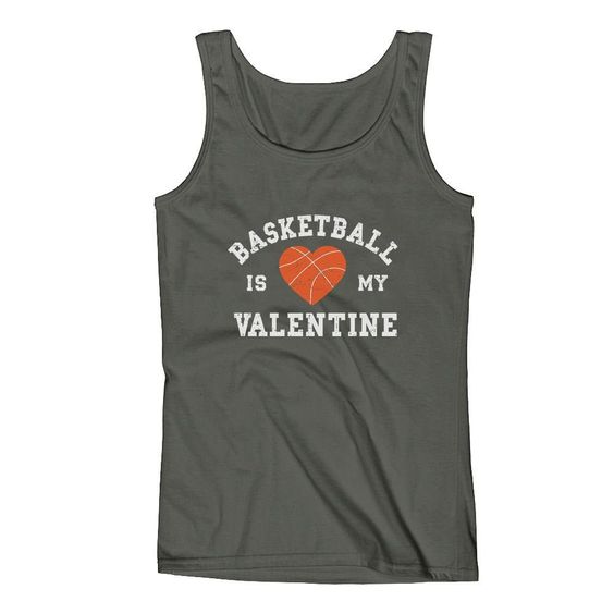 Basketball Is My Valentine Tank Top SR12J0