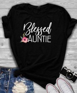 Blessed Auntie T-Shirt ND11J0
