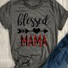 Blessed Mama T Shirt SR11J0