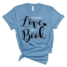 Love Books Tshirt EL23J0