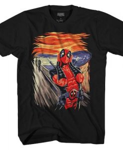 Men's Deadpool Scream Tshirt FD31J0