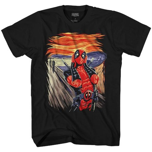 Men's Deadpool Scream Tshirt FD31J0