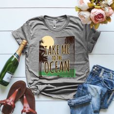 Take Me To Me Ocean Tshirt EL24J0