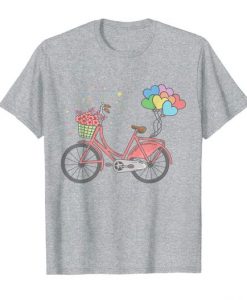 Womens Love Bicycle tshirt FD23J0
