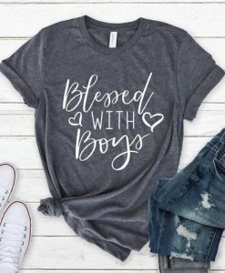 Blessed with Boys T-Shirt DL07F0