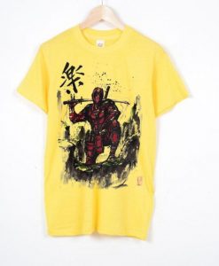 Samurai Pool Deadpool Tshirt FD6F0